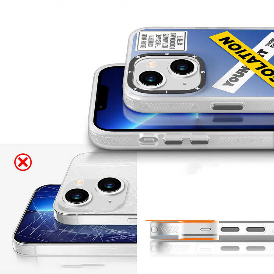 YoungKit Holiday Serisi iPhone 13 Telefon Kılıfı - 5 YoungKit Holiday Serisi iPhone 13 Telefon Kılıfı - 5